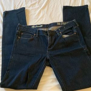 Madewell Rail straight jeans